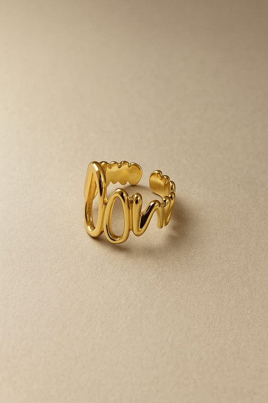 Golden Whisper Ring